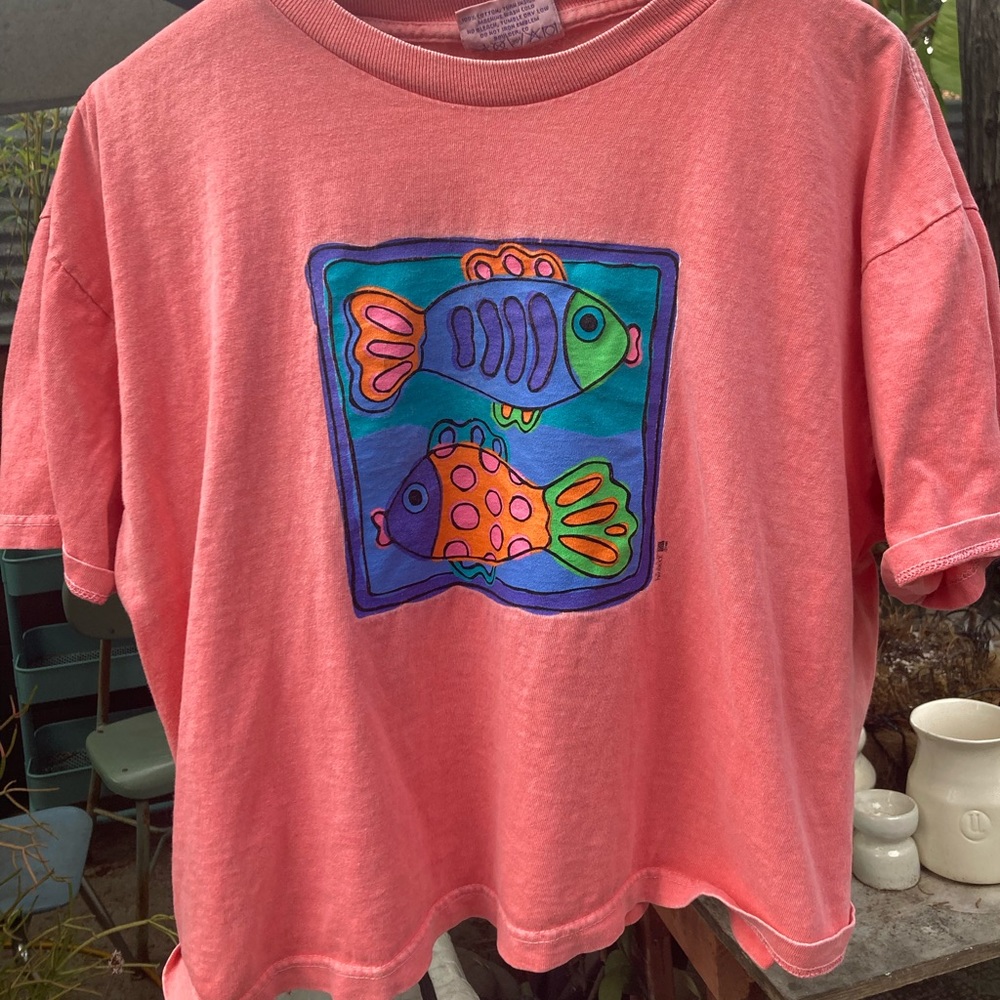 Vintage 1980s cropped tshirt!!